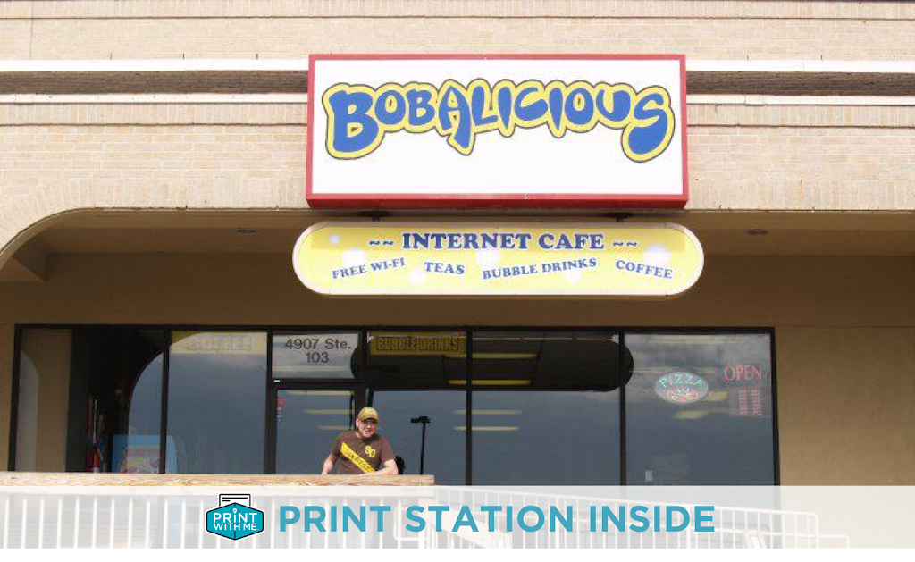 Print With Me Printer at Bobalicious | 4907 Northwest Loop 410 #103, San Antonio, TX 78229, USA | Phone: (773) 797-2118