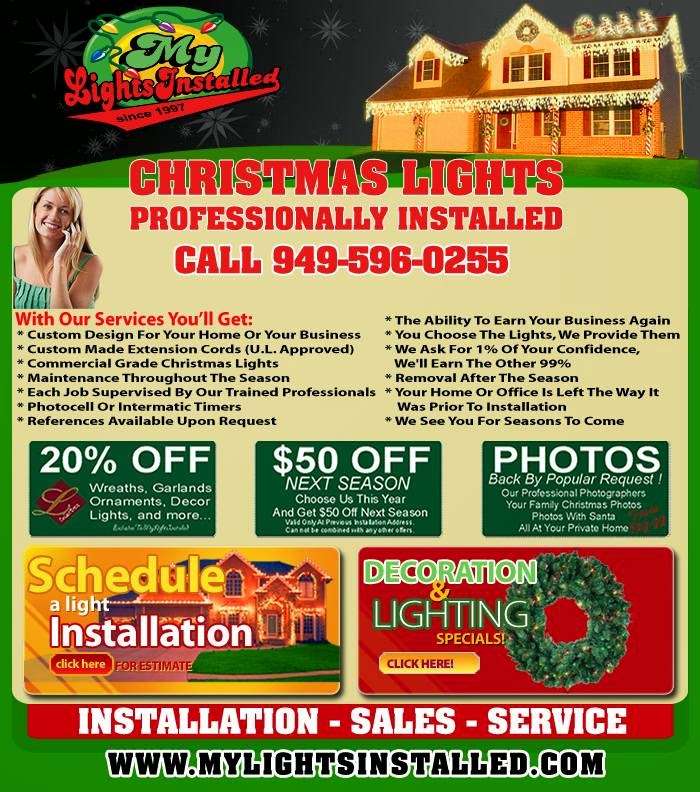 Christmas Light Installation | 21022 Los Alisos Blvd, Rancho Santa Margarita, CA 92688 | Phone: (951) 402-2000