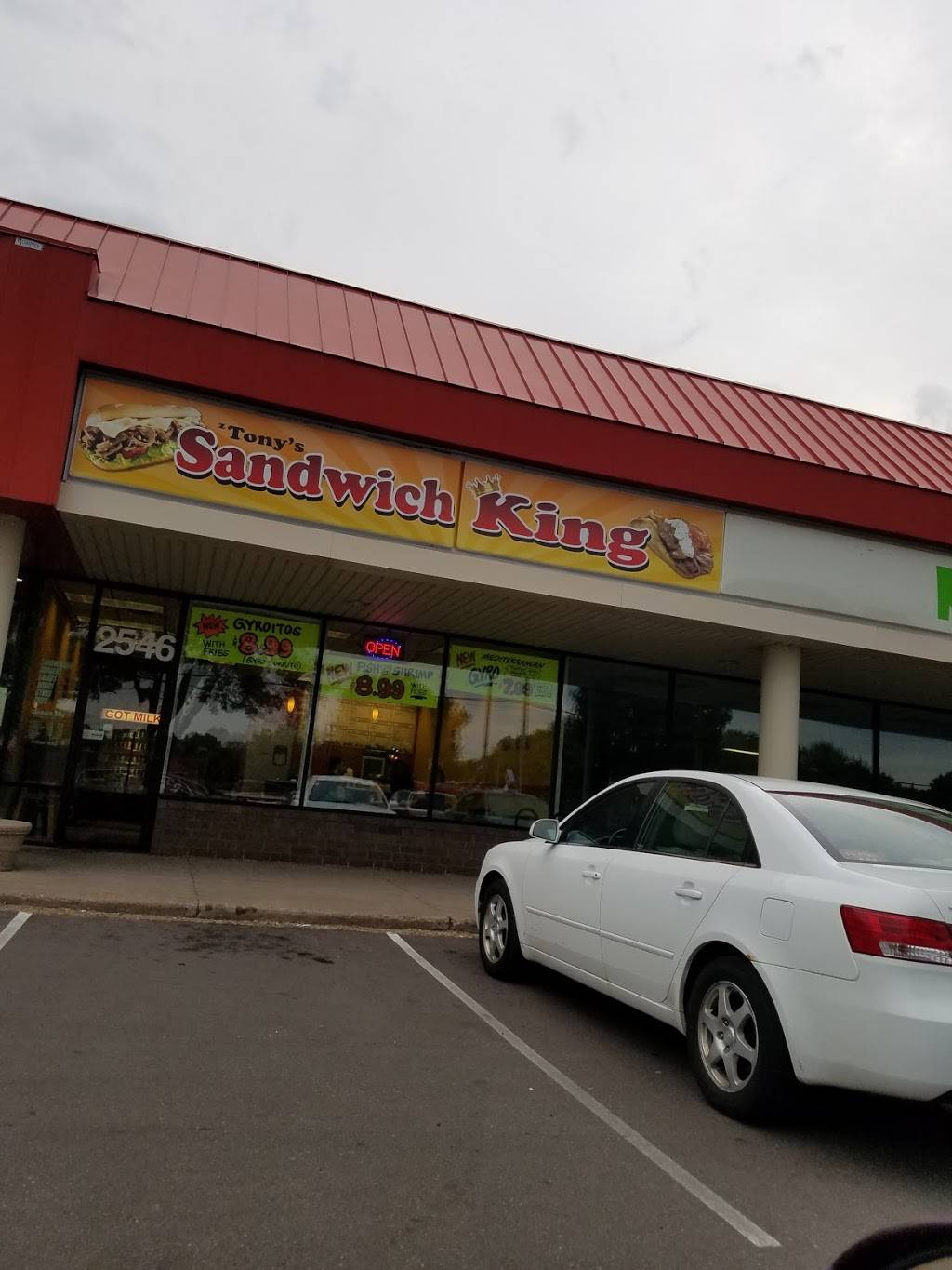 Tonys Sandwich King | 2546 County Hwy 10, Mounds View, MN 55112, USA | Phone: (763) 784-1290