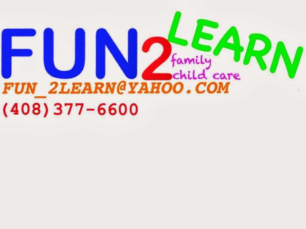 FUN 2 LEARN DAY CARE | 413 Capricorn Ct, San Jose, CA 95111 | Phone: (408) 377-6600