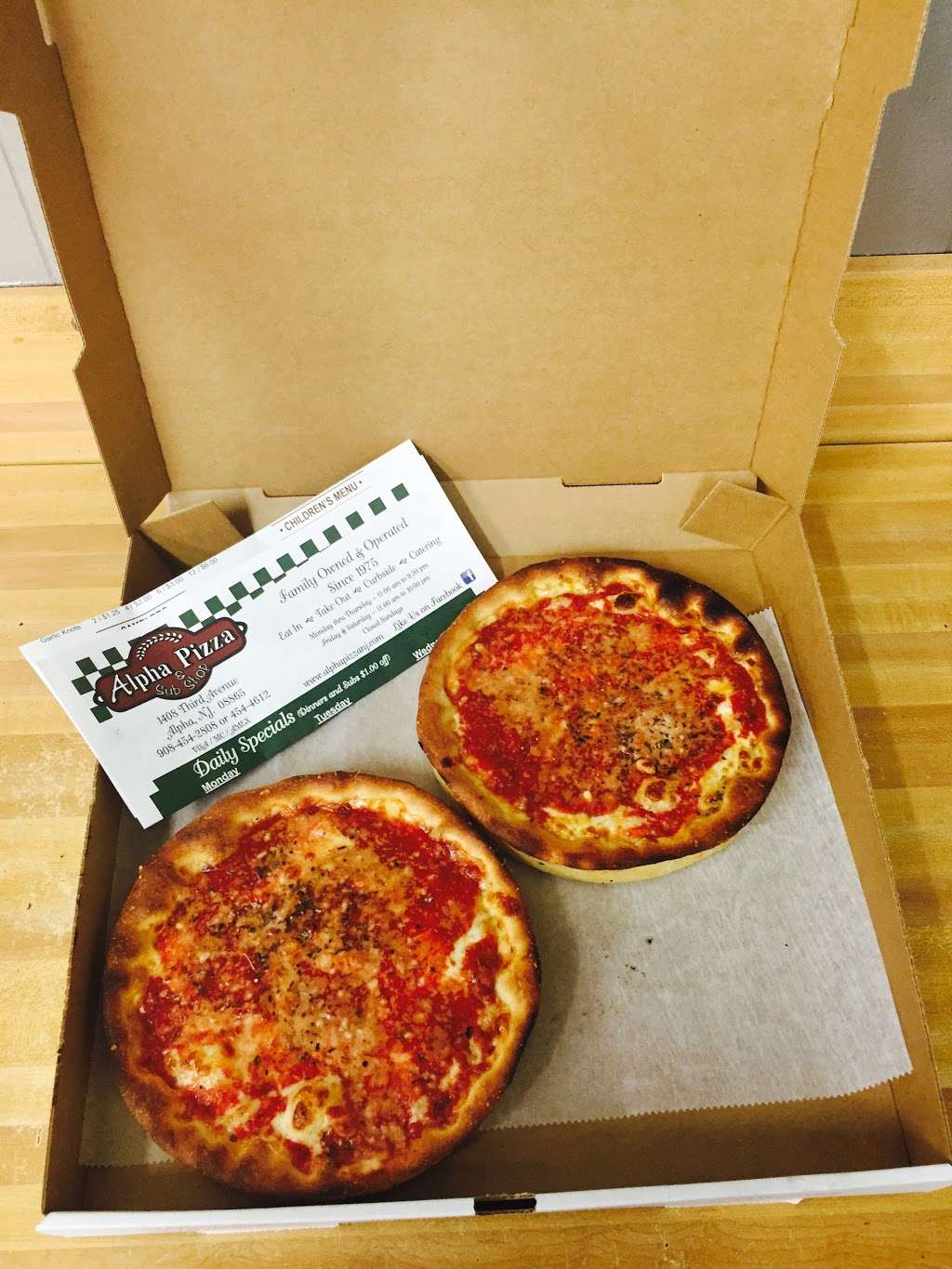 Alpha Pizza & Sub Shop | 1408 3rd Ave, Phillipsburg, NJ 08865, USA | Phone: (908) 454-4612