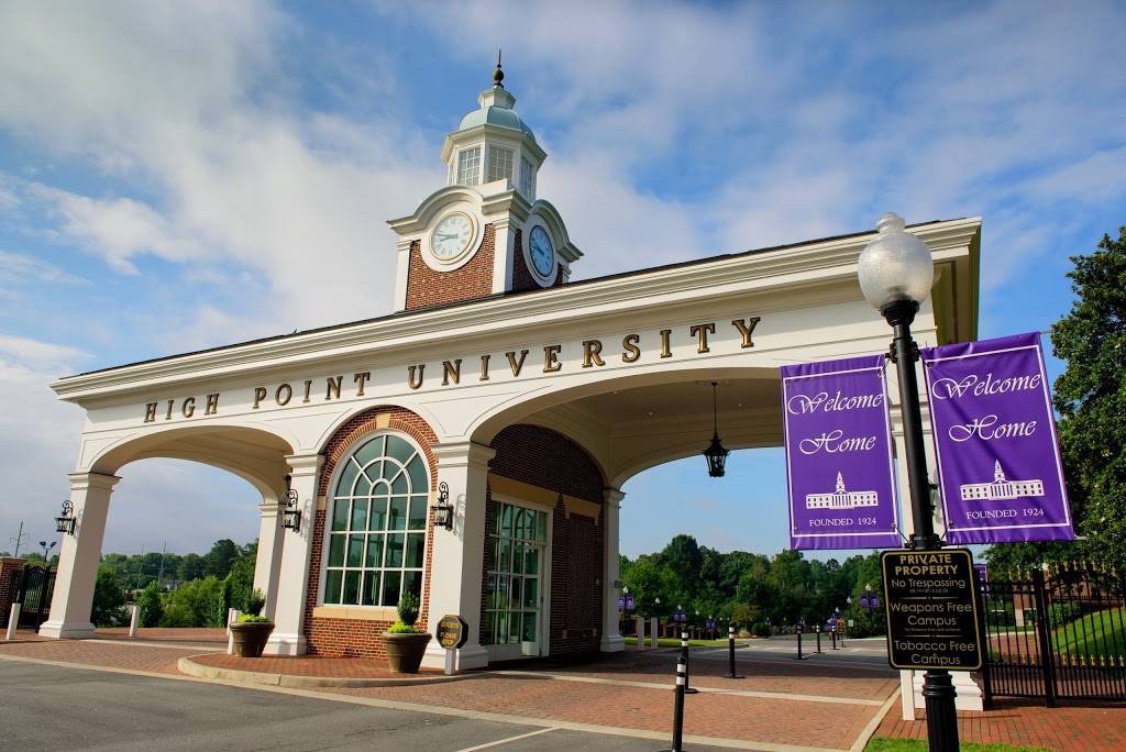 High Point University | 1 N University Pkwy, High Point, NC 27268, USA | Phone: (336) 841-9000