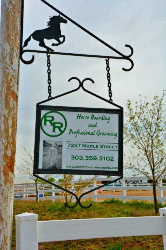 Rowdy Ranch Horse Boarding | 7257 Maple St, Firestone, CO 80504, USA | Phone: (303) 359-3102