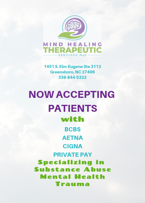 Mind Healing Therapeutic Services PLLC | 1451 S Elm-Eugene St, Greensboro, NC 27406, USA | Phone: (336) 844-5322