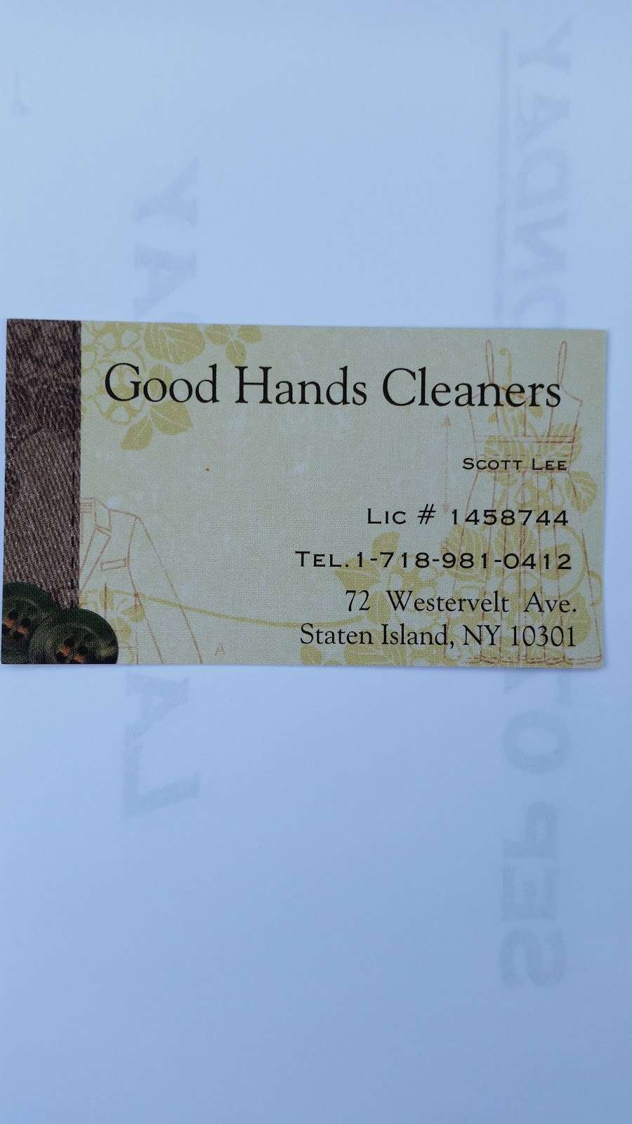 Umgee Cleaners Inc | 72 Westervelt Ave, Staten Island, NY 10301, USA | Phone: (718) 981-0412