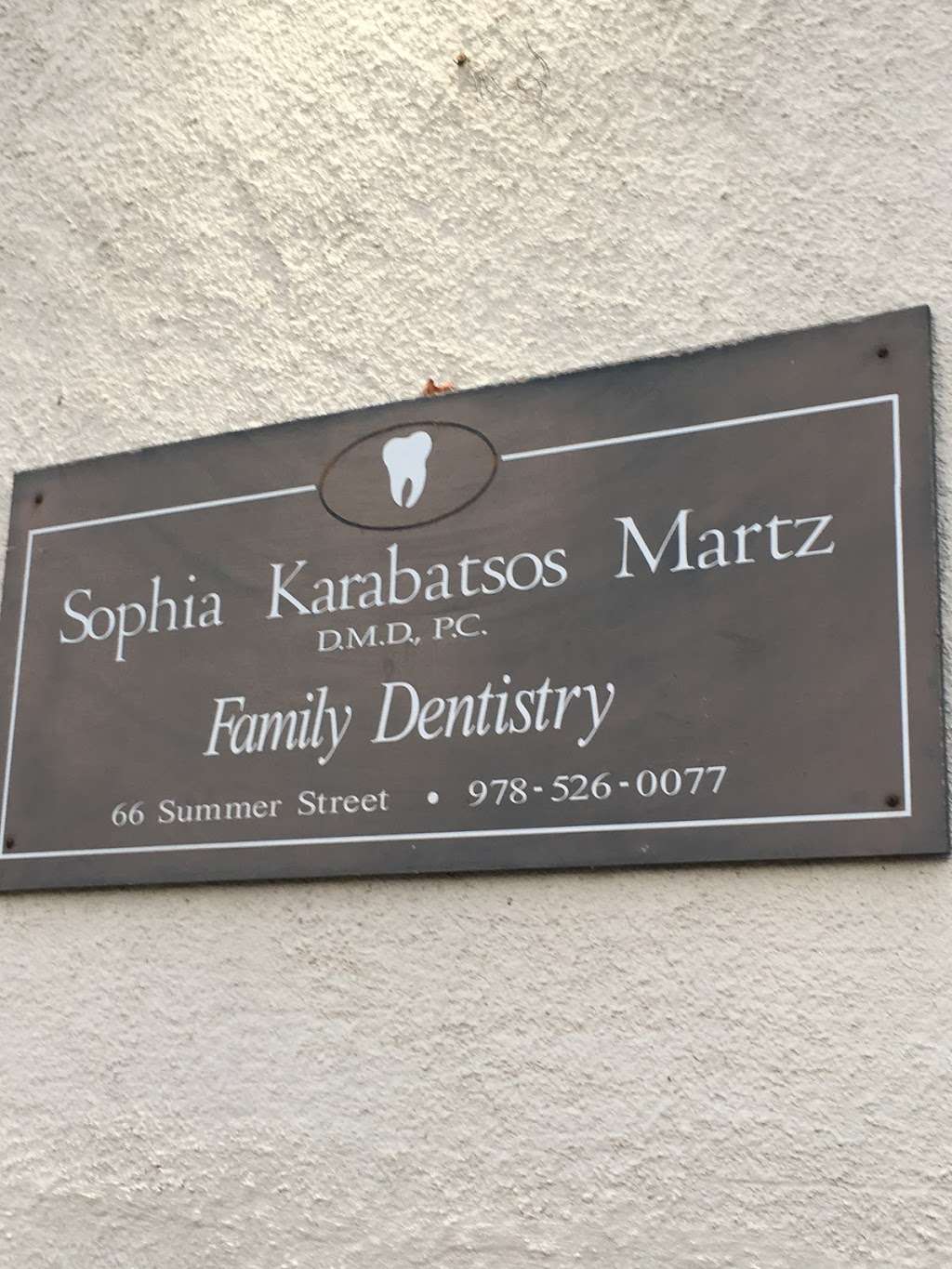 Martz Sophia K DDS | 66 Summer St, Manchester-by-the-Sea, MA 01944, USA | Phone: (978) 526-0077
