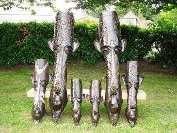 Sanah Art, Recycled Metal Garden Scupltures | 34 Collard Cl, Caterham, Kenley CR8 5GF, UK | Phone: 07831 500316