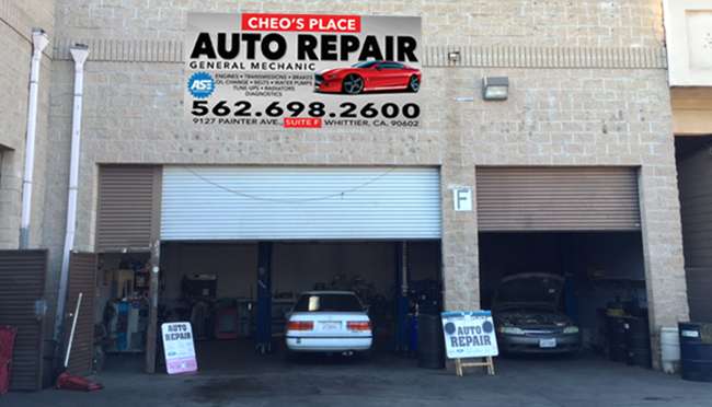 Cheos Place Auto Repair | 9127 Painter Ave f, Whittier, CA 90602, USA | Phone: (562) 698-2600