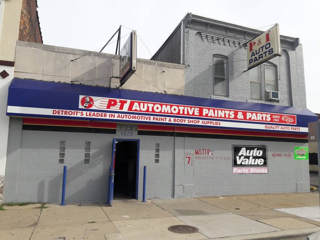 P & T Automotive Paints & Parts Co | 4828 Michigan Ave, Detroit, MI 48210, USA | Phone: (313) 894-1410