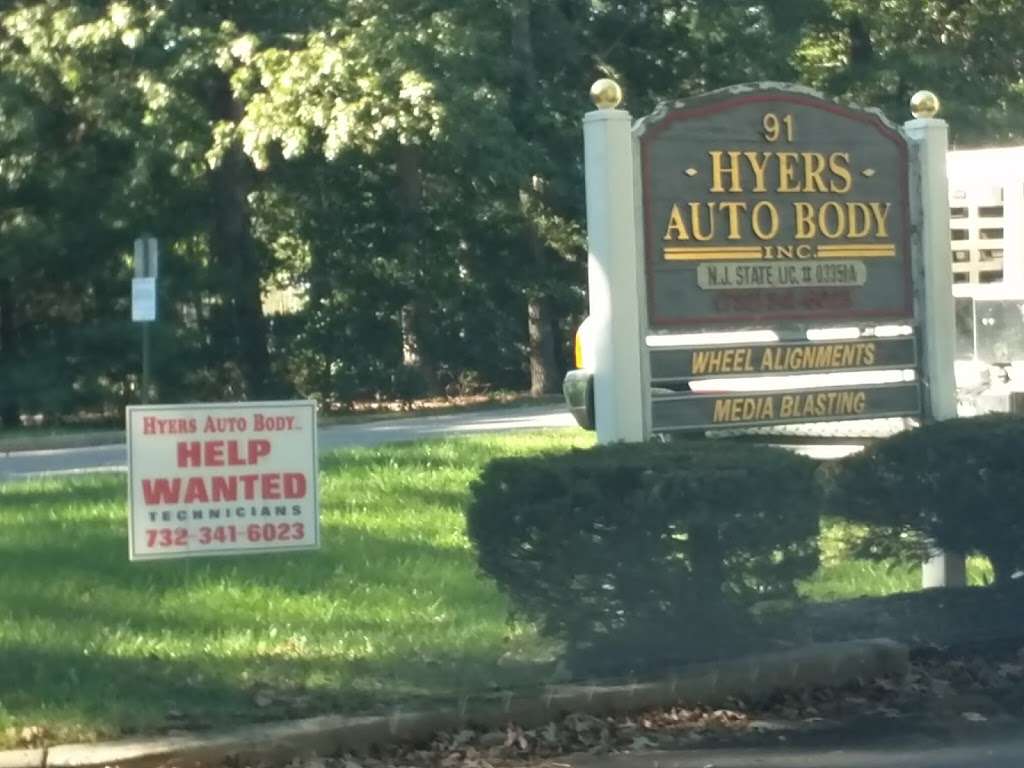 Hyers Auto Body Inc | 91 Sunset Ave, Toms River, NJ 08755 | Phone: (732) 286-4985