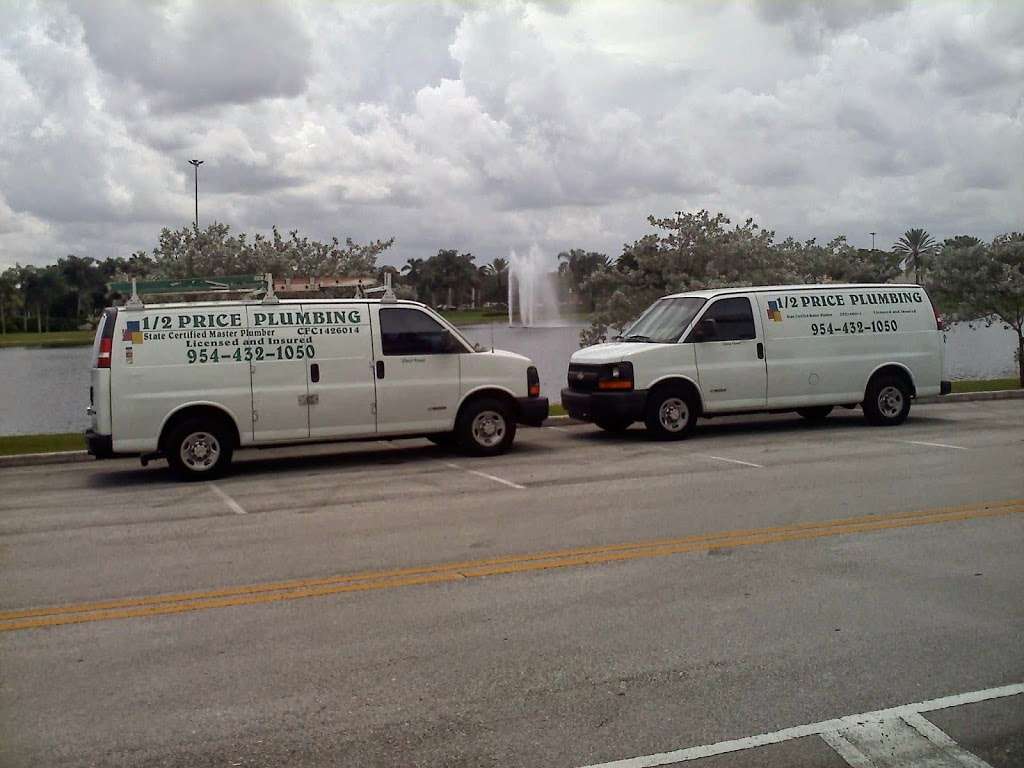 1/2 Price Plumbing | 18911 NW 10th St, Pembroke Pines, FL 33029, USA | Phone: (954) 432-1050