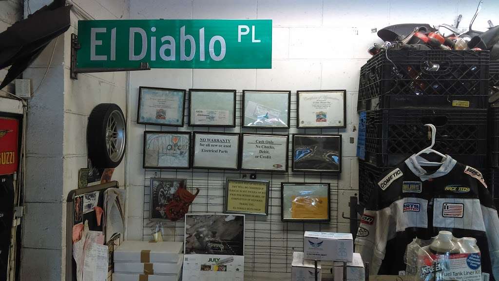 El Diablo Moto Shop | 5657 York Blvd, Los Angeles, CA 90042, USA | Phone: (323) 369-0542