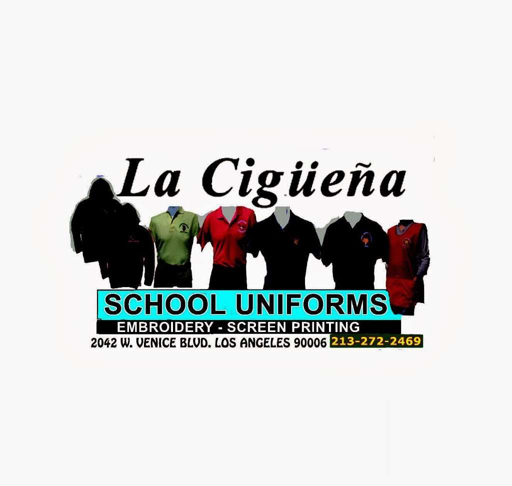 La Ciguena School Unuforms | 2411 W Olympic Blvd, Los Angeles, CA 90006, USA | Phone: (213) 272-2469