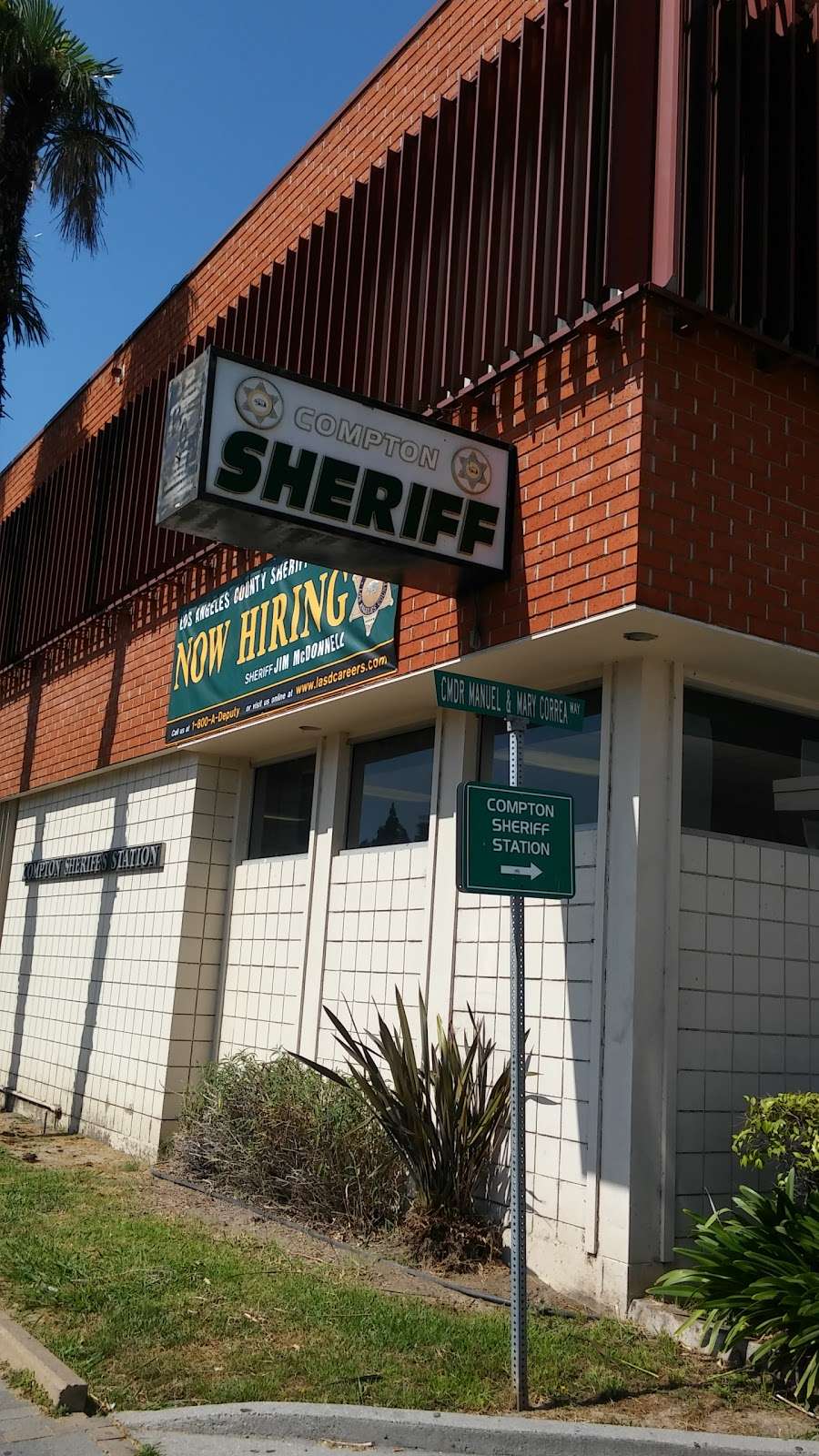 Compton Sheriff Stn | 301 S Willowbrook Ave, Compton, CA 90220, USA | Phone: (310) 605-6500