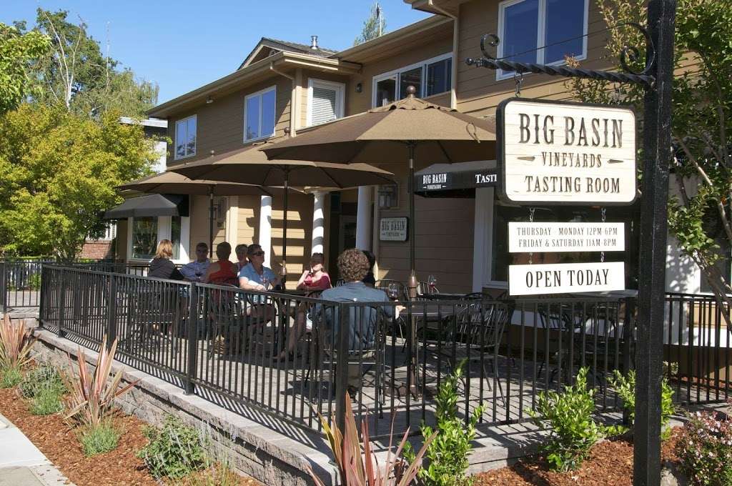 Big Basin Vineyards - Tasting Room | 14598 Big Basin Way Suite B, Saratoga, CA 95070, USA | Phone: (408) 564-7346