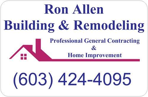 Ron Allen Building & Remodeling | 17 Brookfield Dr, Merrimack, NH 03054, USA | Phone: (603) 424-4095