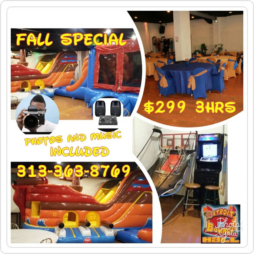 The Detroit Bounce Hall | 11141 Whittier Ave, Detroit, MI 48224, USA | Phone: (313) 363-8769