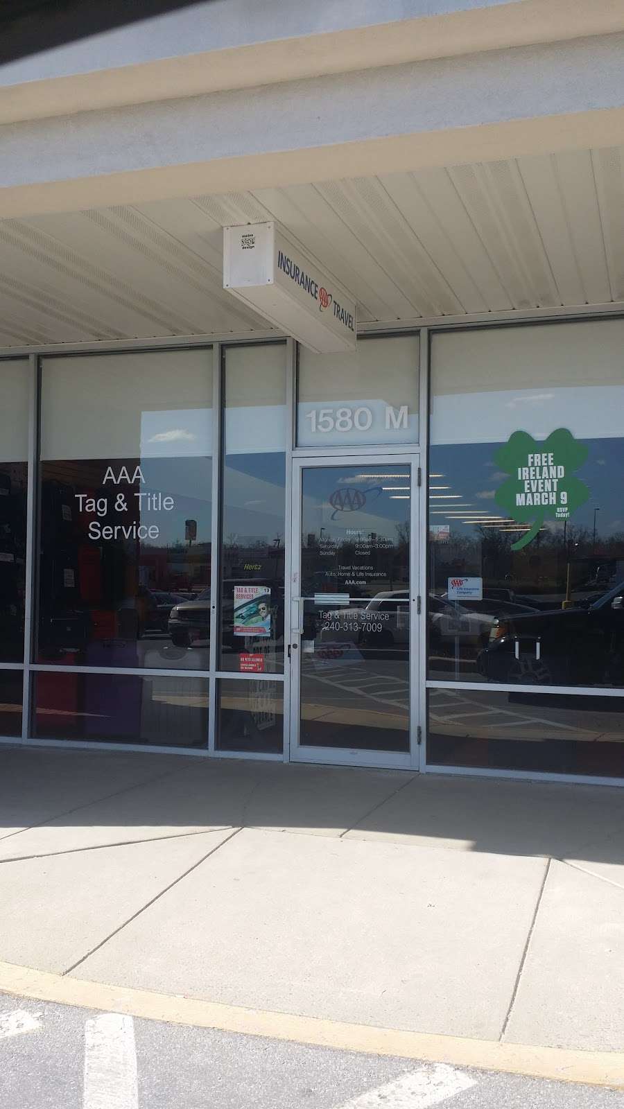 AAA Hagerstown Store | 1580M, Wesel Blvd, Hagerstown, MD 21740, USA | Phone: (240) 313-7009