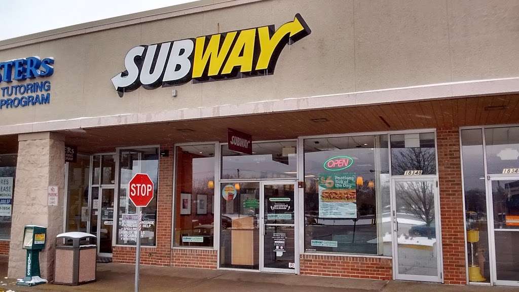 Subway Restaurants | 18350 Governors Hwy, Homewood, IL 60430, USA | Phone: (708) 647-0310