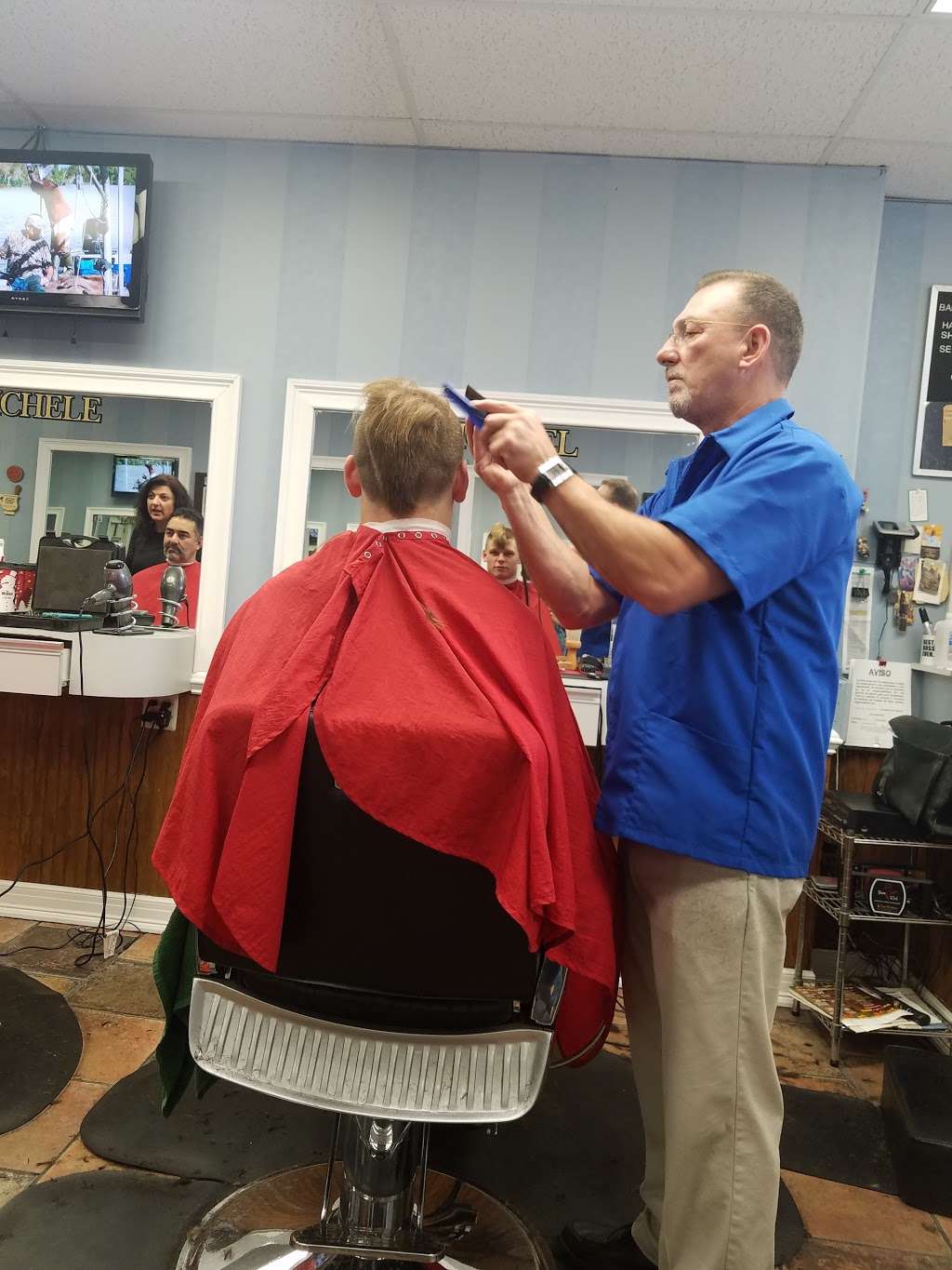 Mikes Barber & Stylist Shop | 669 Newman Springs Rd, Lincroft, NJ 07738, USA | Phone: (732) 747-3868