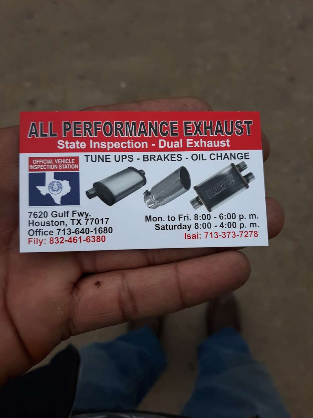 All Performance Exhaust | 7620 Gulf Fwy, Houston, TX 77017, USA | Phone: (713) 640-1680