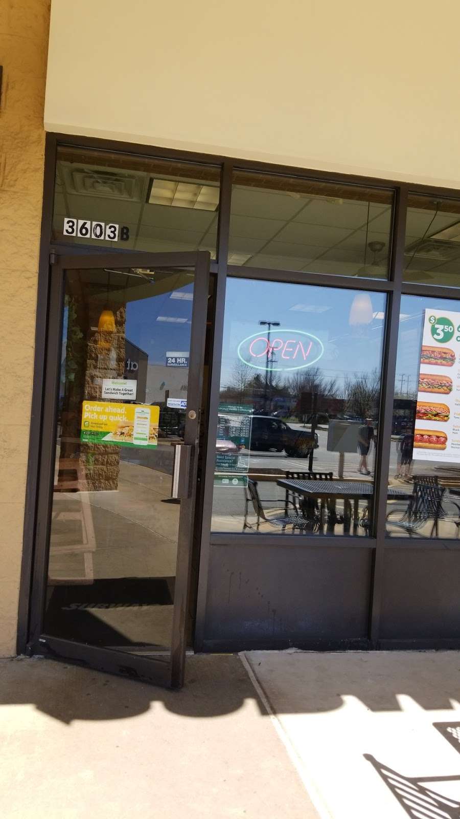 Subway | 3603 Plank Rd, Ste B, Spotsylvania Crossing, Fredericksburg, VA 22407 | Phone: (540) 786-9760