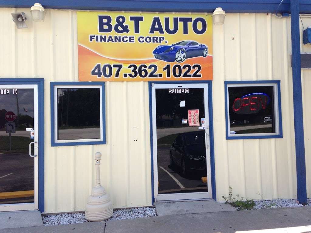 B&T Auto Finance | 1630 E Vine St, Kissimmee, FL 34744, USA | Phone: (407) 362-1022