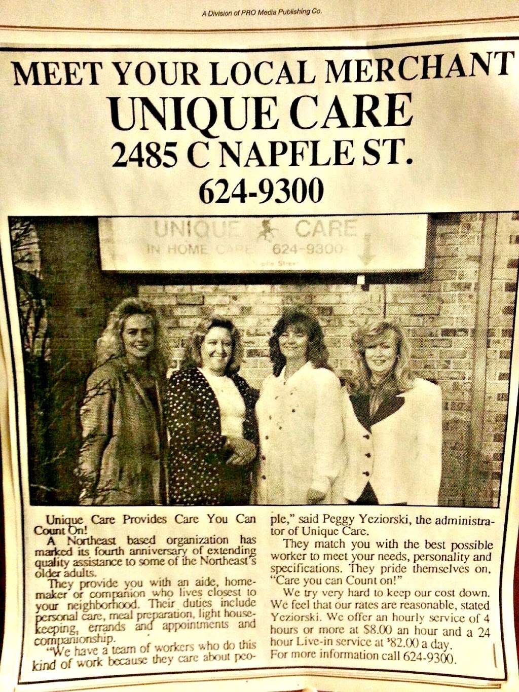Unique Care | 1230 Bristol Pike, Bensalem, PA 19020 | Phone: (215) 639-1100