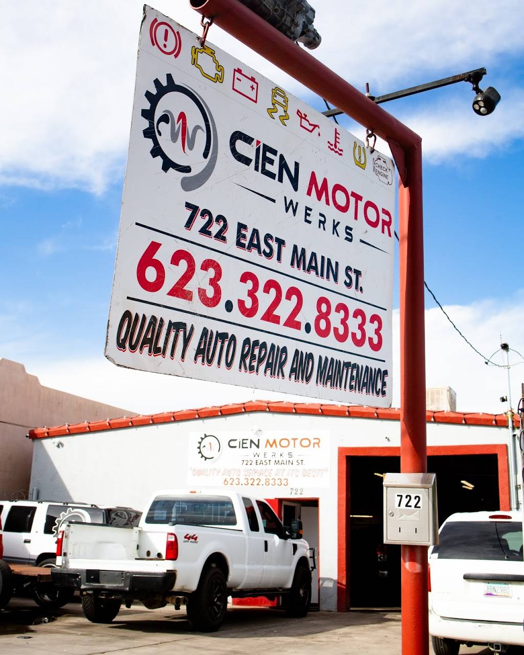 Cien Motor Werks | 722 E Western Ave, Avondale, AZ 85323, USA | Phone: (623) 932-1190