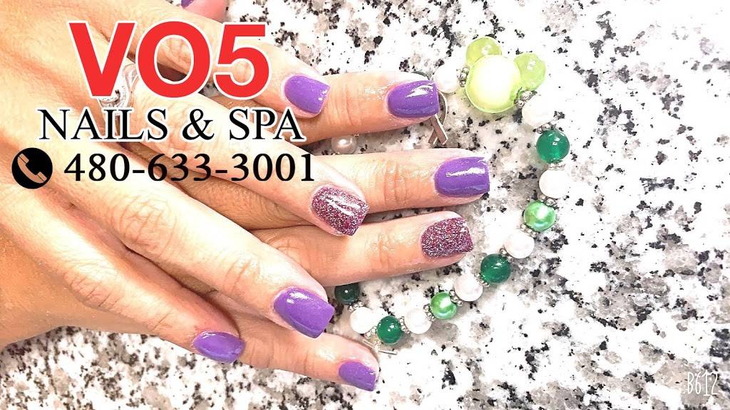 VO5 Nails & Spa | 1766 S Greenfield Rd #101, Mesa, AZ 85206, USA | Phone: (480) 633-3001