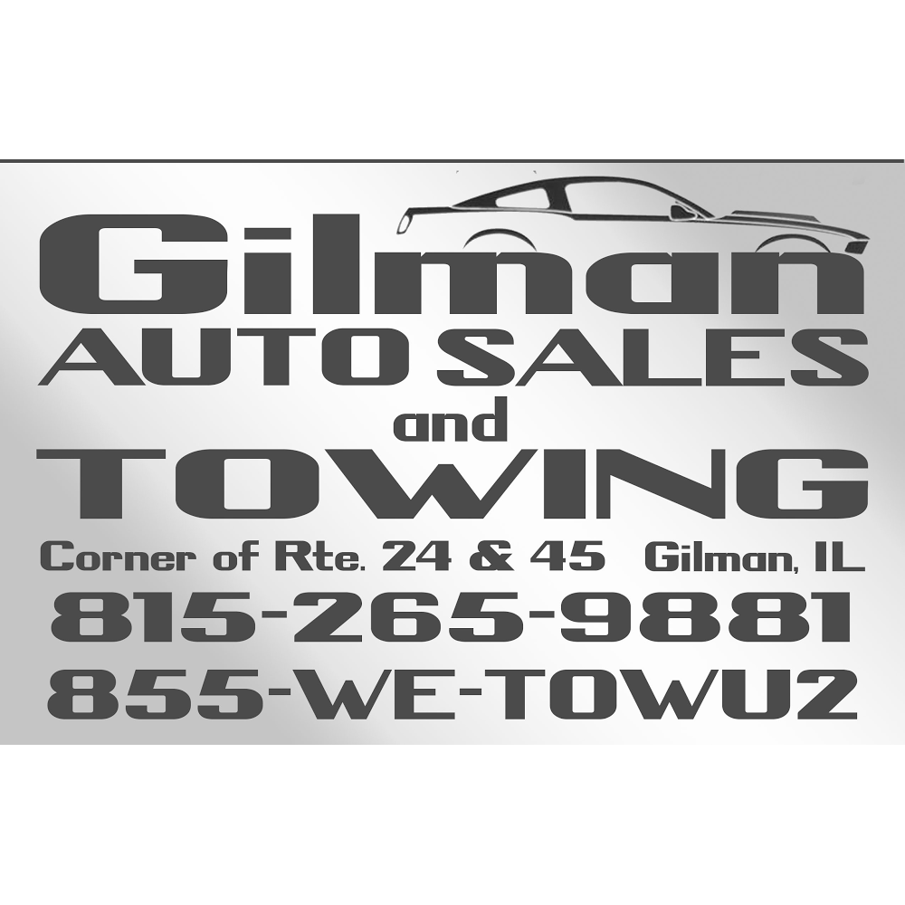 Gilman Auto Sales & Towing | W 410, US-24, Gilman, IL 60938, USA | Phone: (815) 265-9881