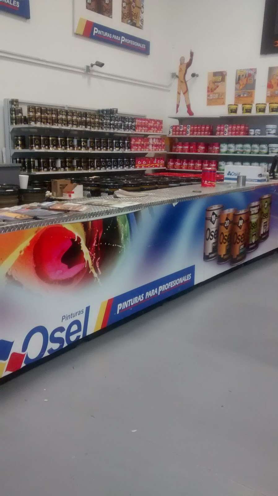 DECONO PINTURAS OSEL | Int. 1, Gato Bronco 20120, Lago Sur, 22217 Tijuana, B.C., Mexico | Phone: 664 625 2325