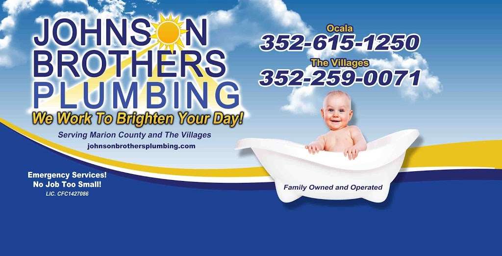Johnson Brothers Plumbing | 4380 SE 53rd Ave, Ocala, FL 34480, USA | Phone: (352) 622-3176