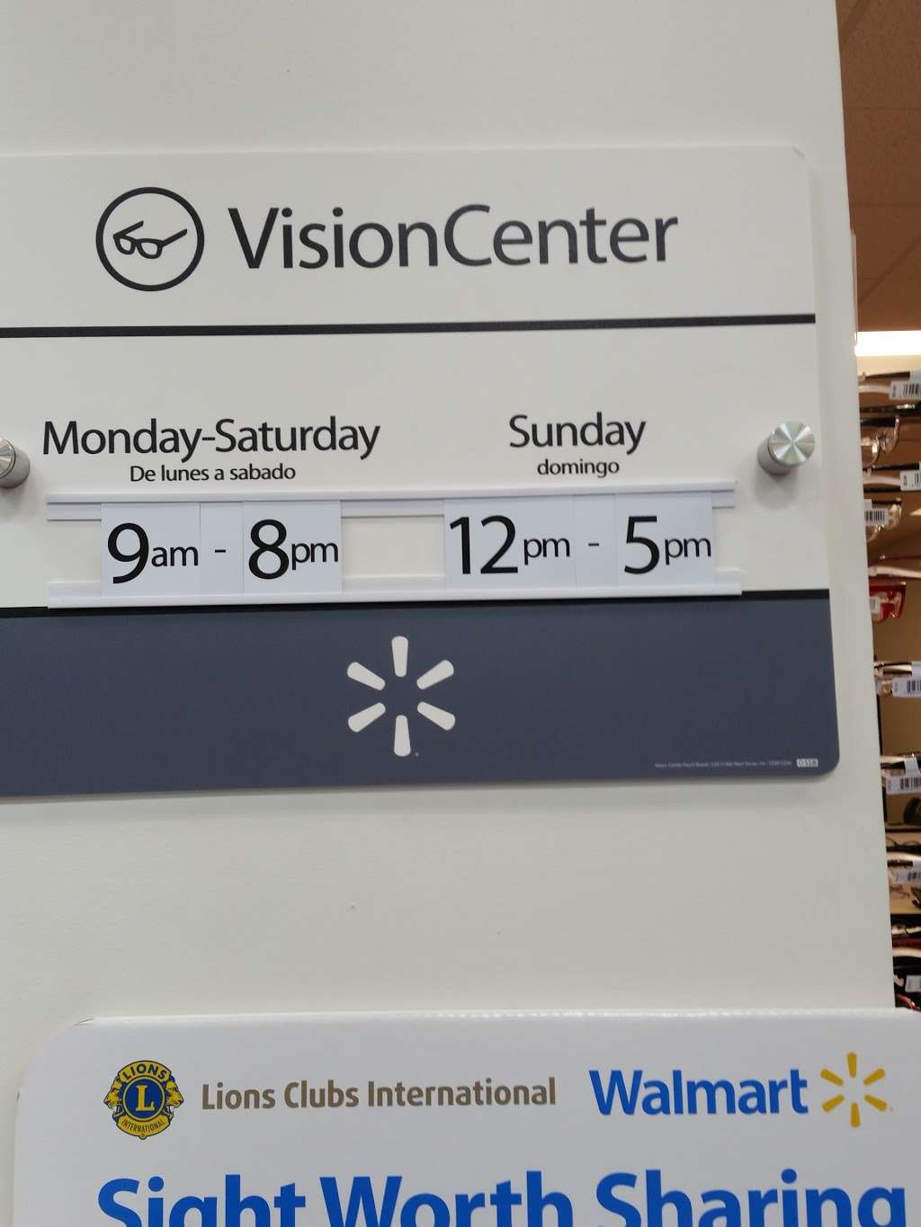 Walmart Vision & Glasses | 16313 New Independence Pkwy, Winter Garden, FL 34787, USA | Phone: (407) 554-0179