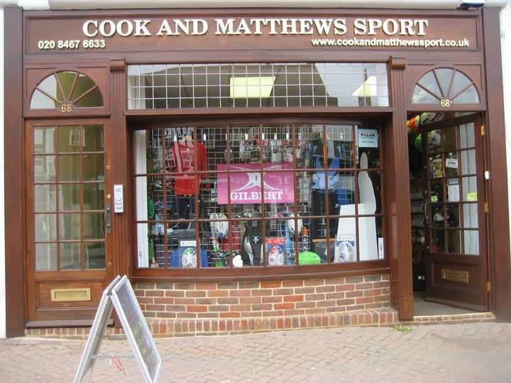 Cook & Matthews Sport | 68 High St, Chislehurst BR7 5AQ, UK | Phone: 020 8467 6633