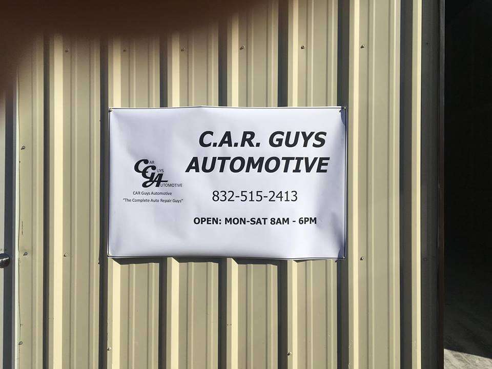 CAR Guys Automotive | 7527 Root Rd Unit N, Spring, TX 77389, USA | Phone: (832) 800-2501