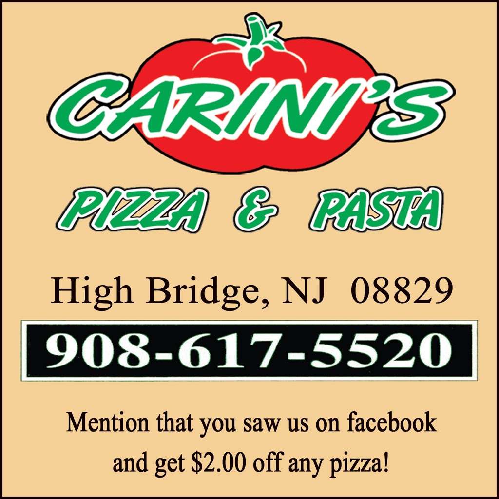 Carinis Pizza & Pasta | 25 Main St, High Bridge, NJ 08829 | Phone: (908) 617-5520