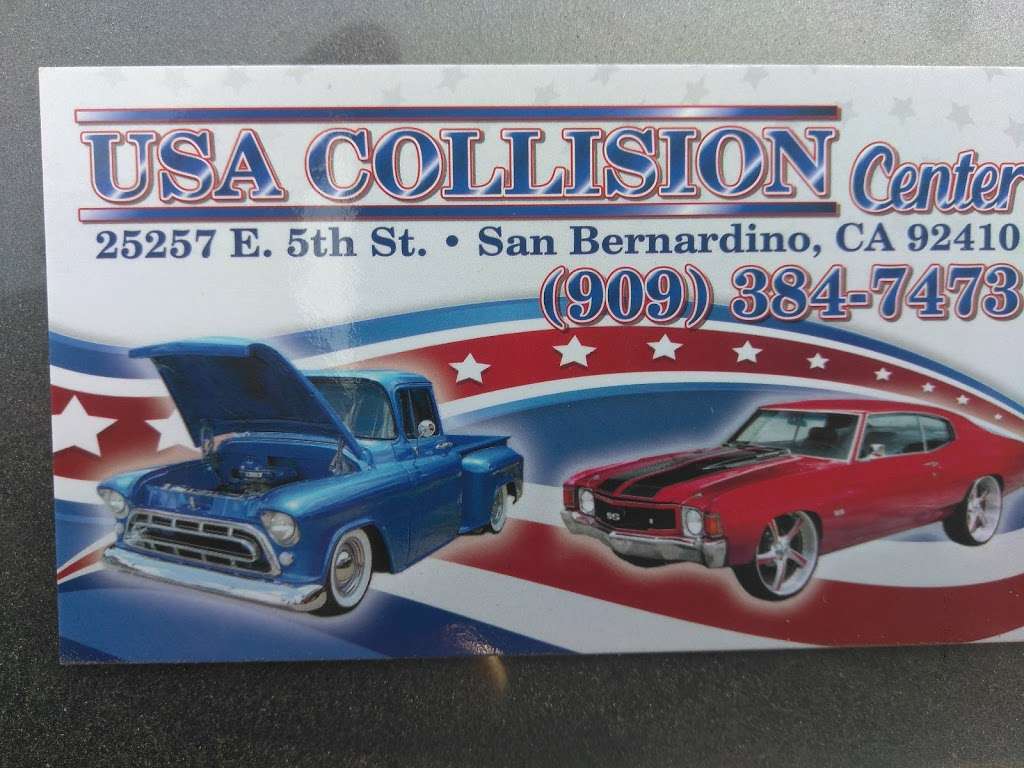 USA Collision Center | 25257 W 5th St, San Bernardino, CA 92410, USA | Phone: (909) 384-7473