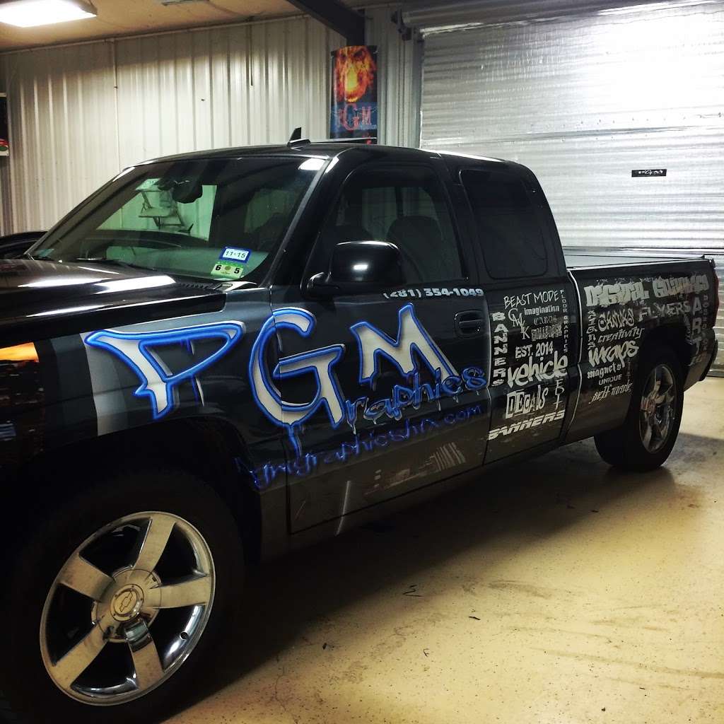 PGM Graphics | 21262 US-59 Suite C, New Caney, TX 77357, USA | Phone: (281) 354-1049