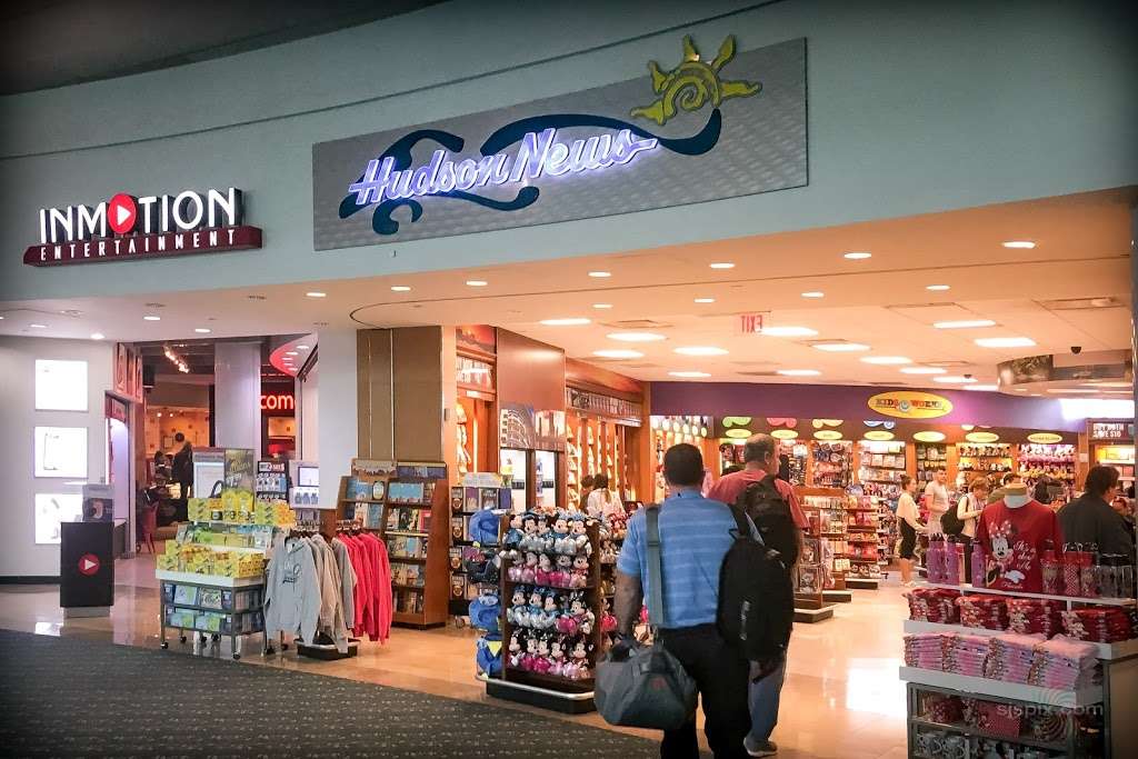 Hudson News | 9737 Orlando International Airport Tram, Orlando, FL 32827 | Phone: (407) 825-4154