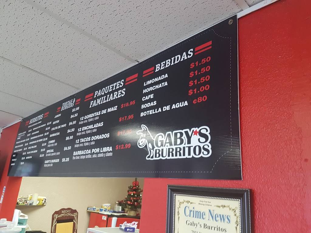 Gabys Burrritos | 7921 N Loop Dr d2, El Paso, TX 79915, USA | Phone: (915) 303-4168