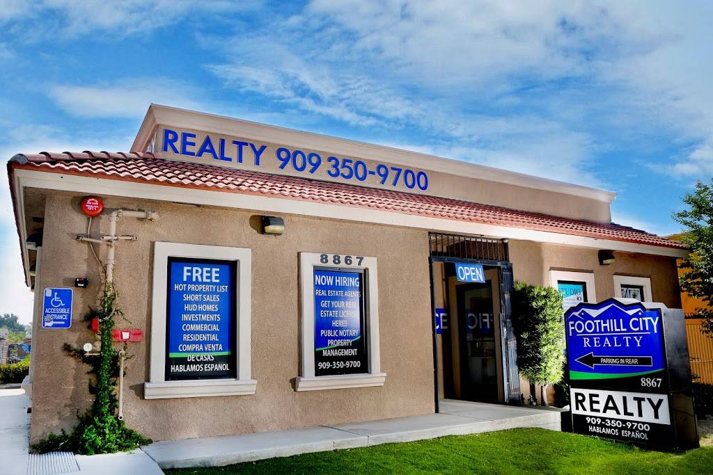 Foothill City Realty | 8867 Sierra Ave, Fontana, CA 92335 | Phone: (909) 553-3775