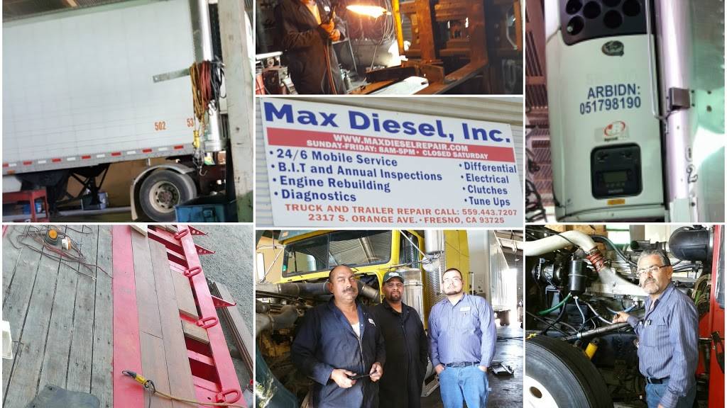 Max Diesel Inc | 2317 S Orange Ave, Fresno, CA 93725, USA | Phone: (559) 443-7207