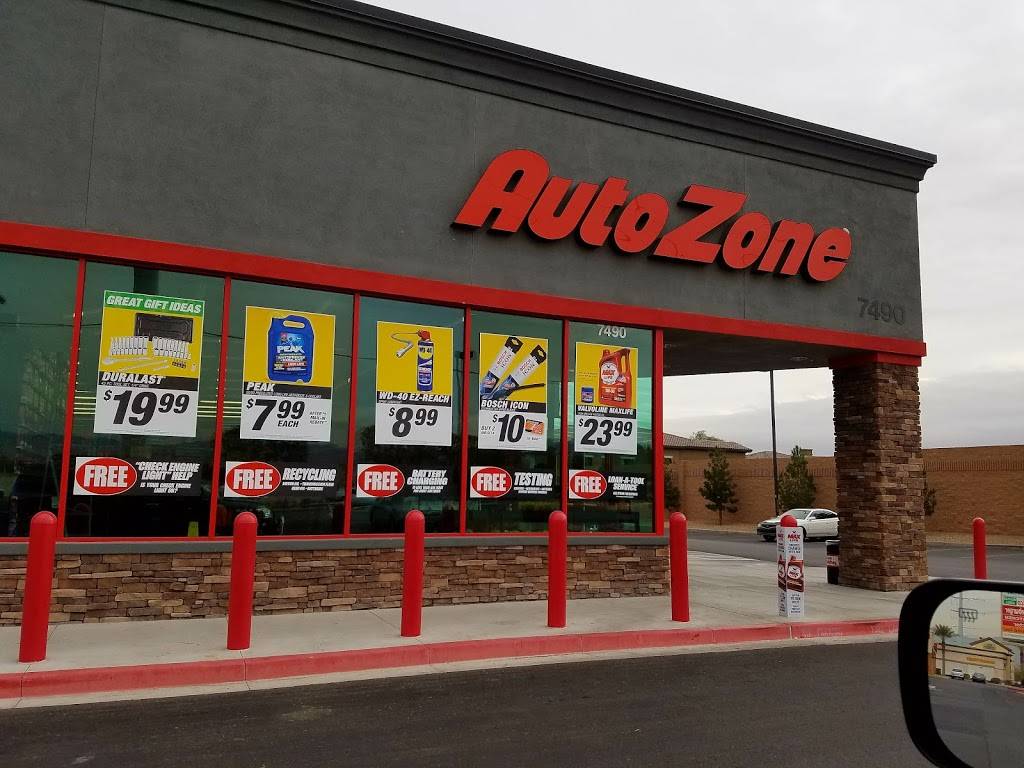 AutoZone Auto Parts | 7490 S Rainbow Blvd, Las Vegas, NV 89139, USA | Phone: (702) 896-1374
