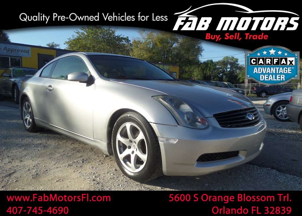 Fab Motors, Inc | 5600 S Orange Blossom Trail, Orlando, FL 32839, USA | Phone: (407) 745-4690