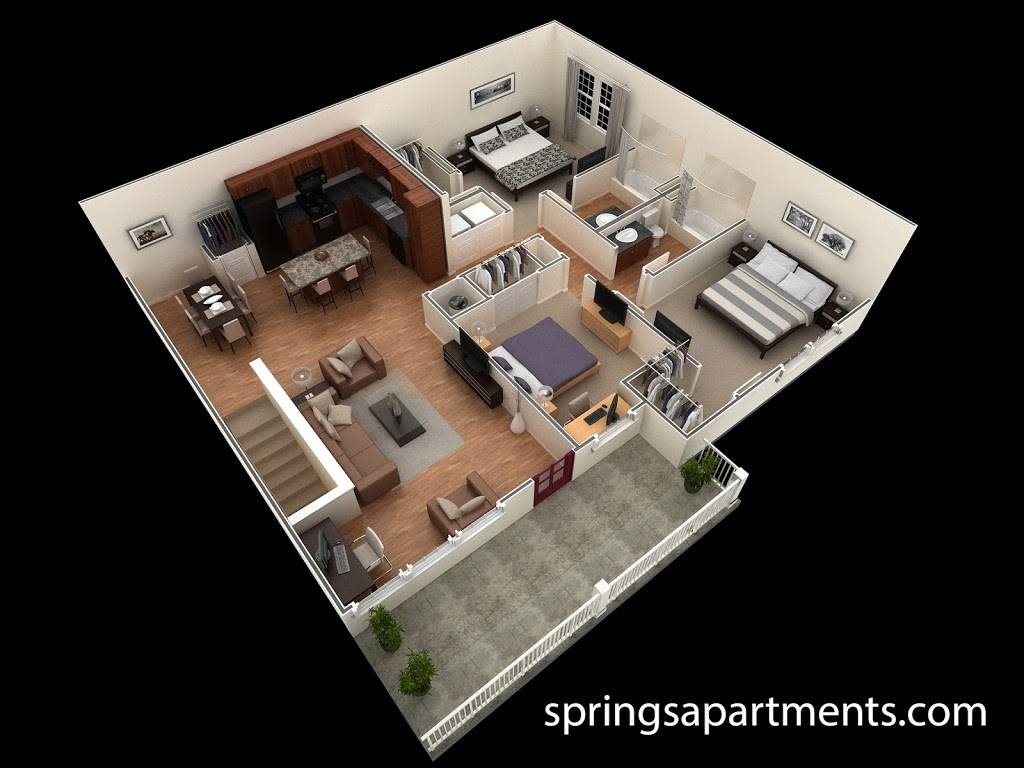 Springs at Woodlands South Apartments | 7541 S Mingo Rd, Tulsa, OK 74133, USA | Phone: (918) 416-4936