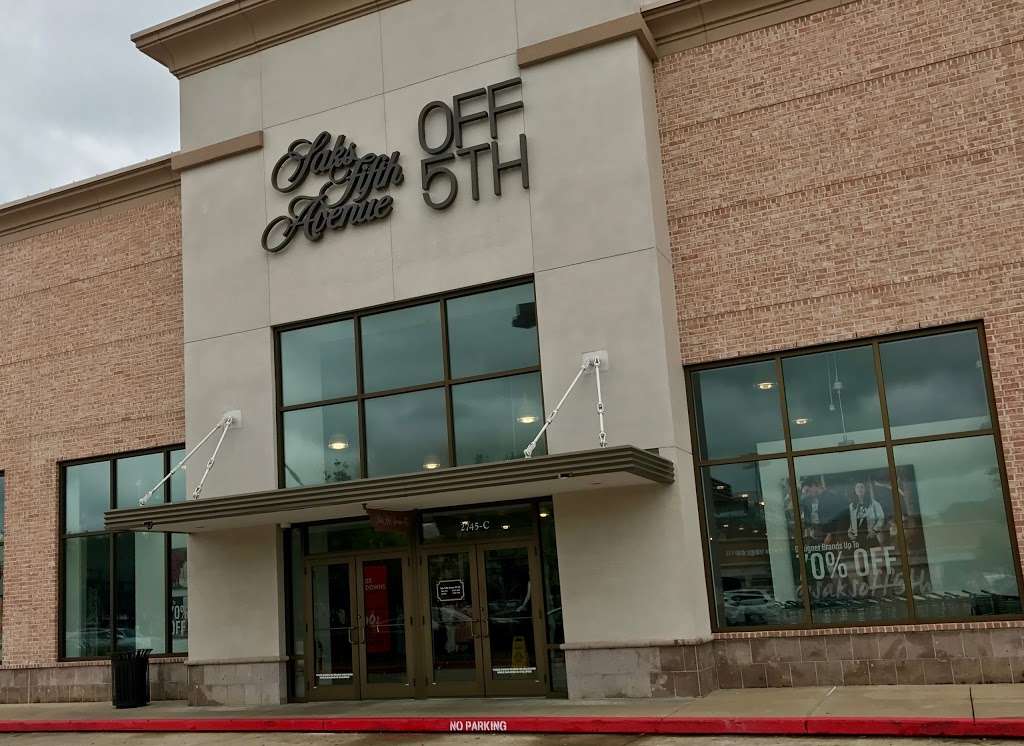 Saks OFF 5TH | 2745-C Town Center Blvd N, Sugar Land, TX 77479, USA | Phone: (281) 277-6700