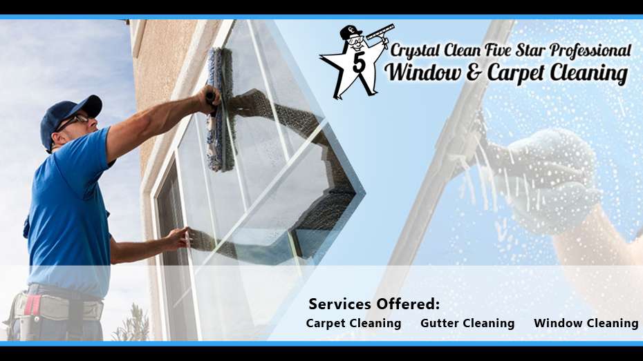 Crystal Clean Five Star Professional Window & Carpet Cleaning | 10770 W 66th Ave, Arvada, CO 80004 | Phone: (303) 564-3258