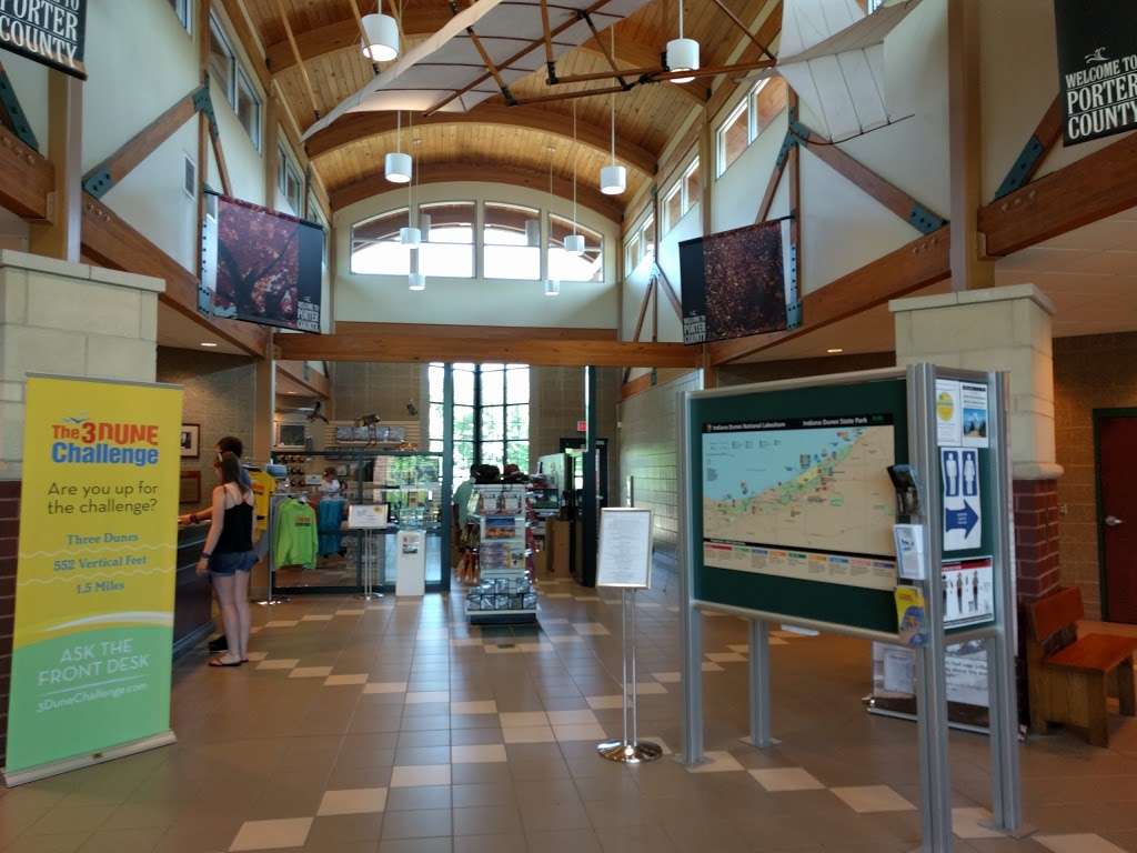 Indiana Dunes National Lakeshore Visitor Center | 1215 IN-49, Porter, IN 46304, USA | Phone: (219) 395-1882