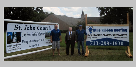 Blue Ribbon Roofing LLC | 16245 Singapore Ln, Jersey Village, TX 77040, USA | Phone: (713) 299-1930